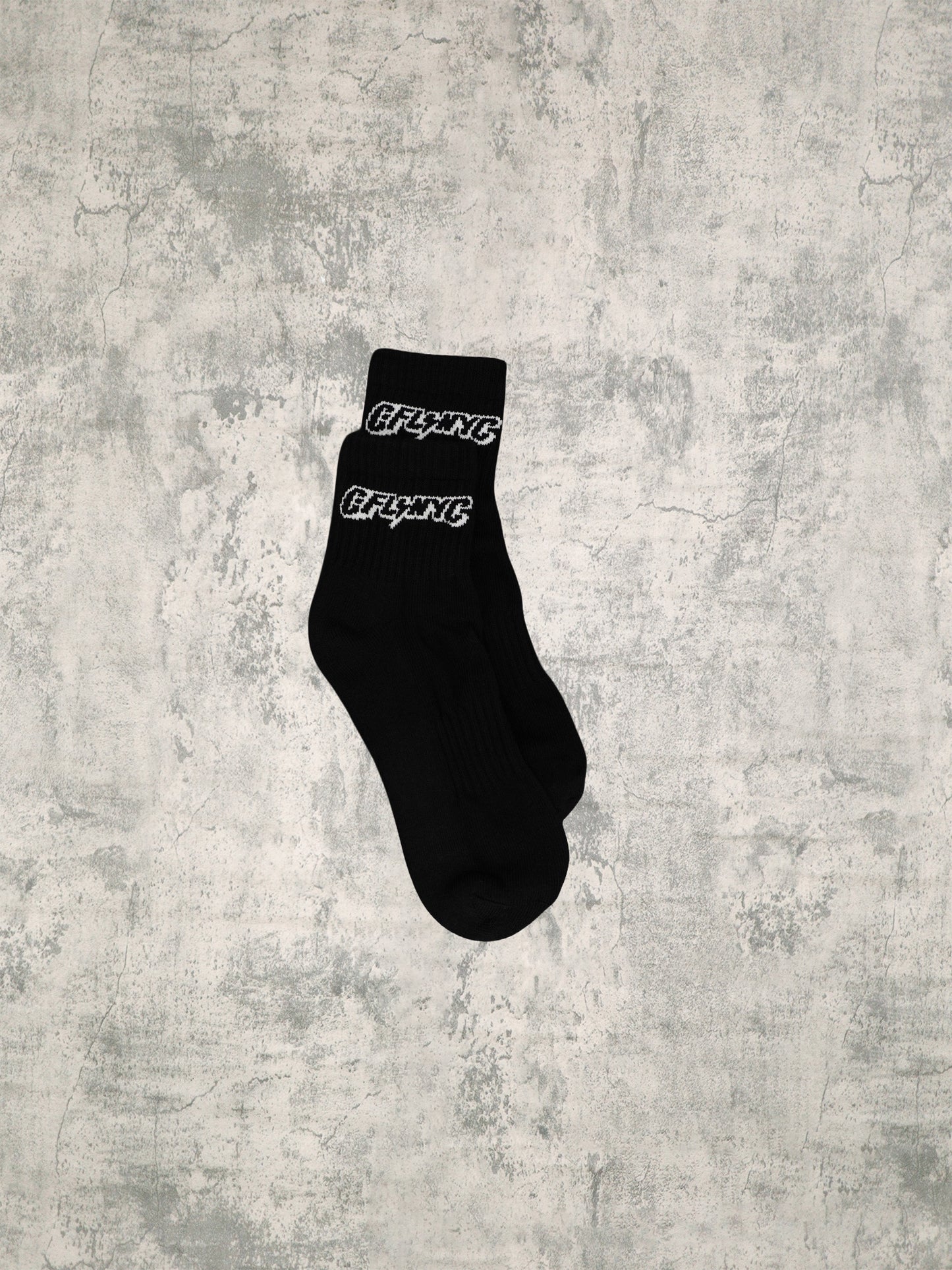 Black Quarter Crew Socks