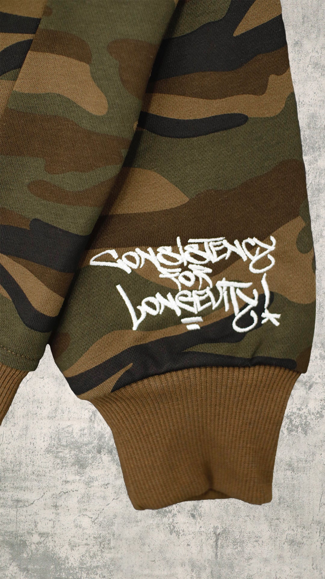 Camouflage Zip Up