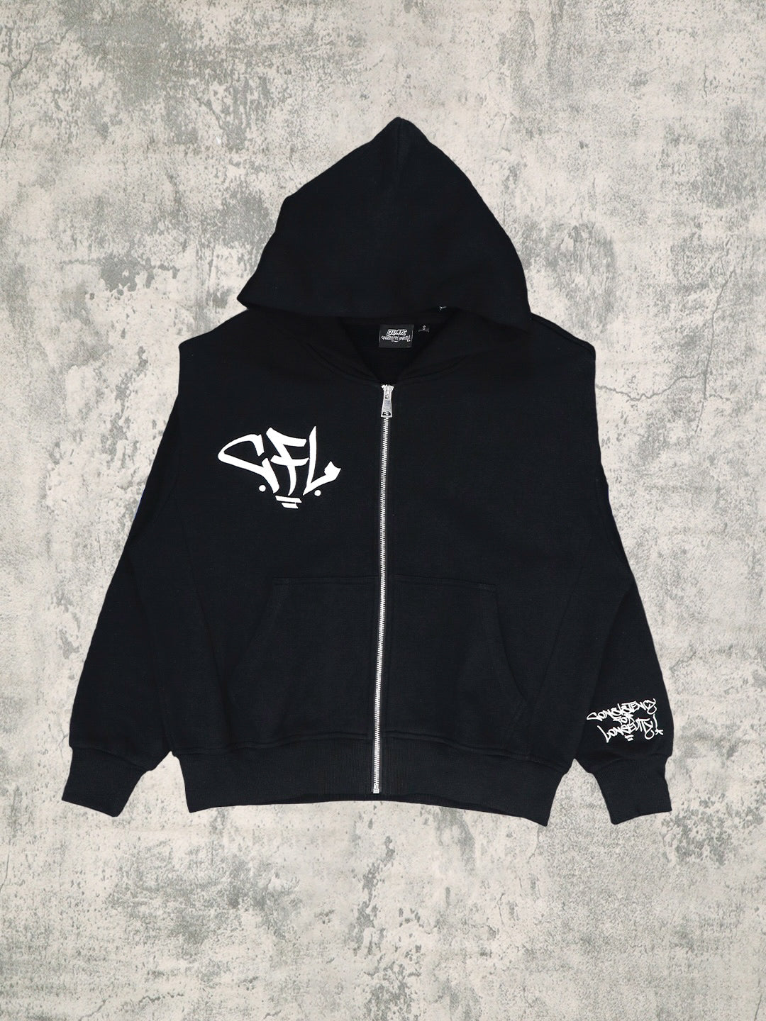 Black Zip Up