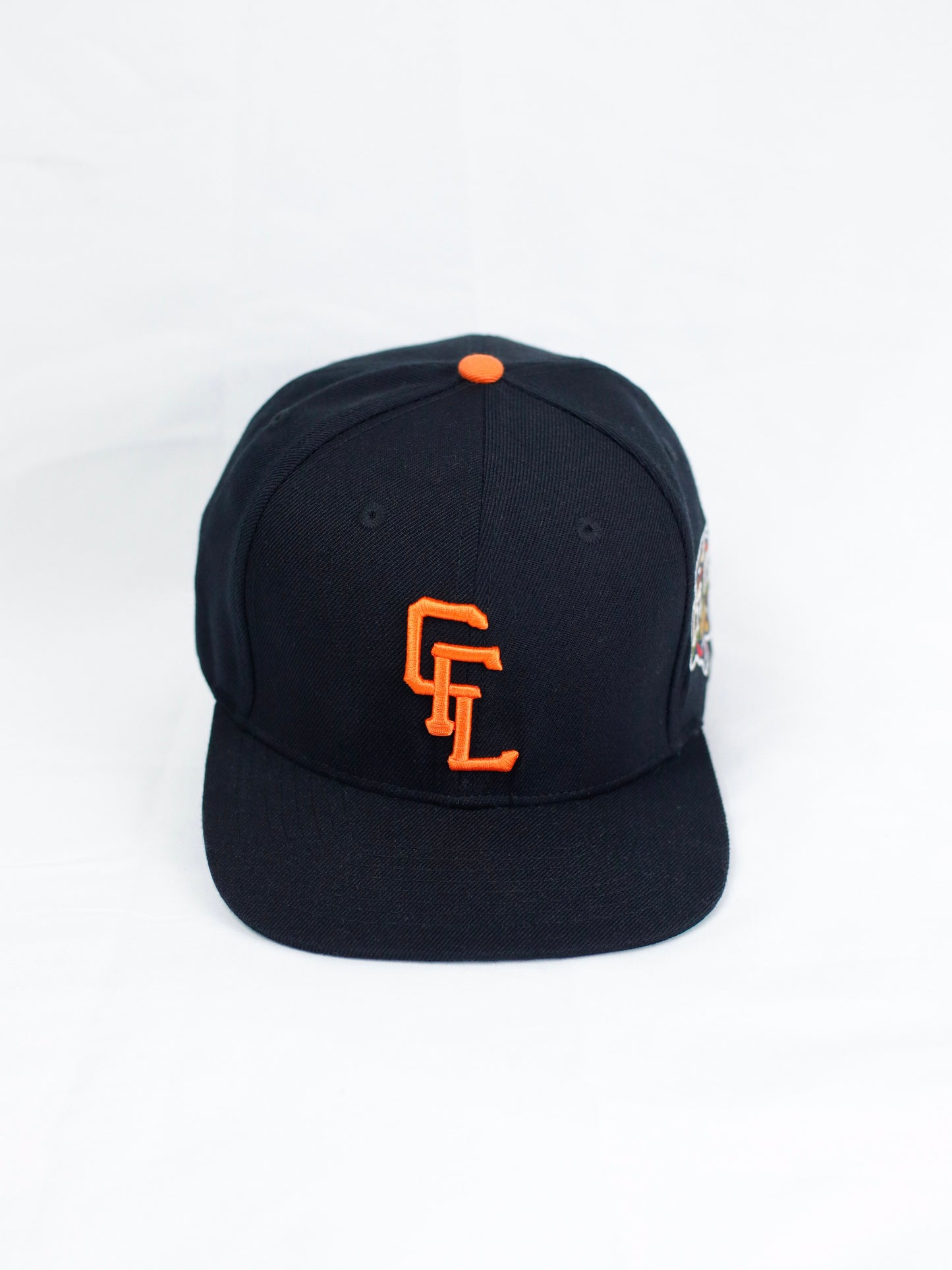 Black & Orange Fitted
