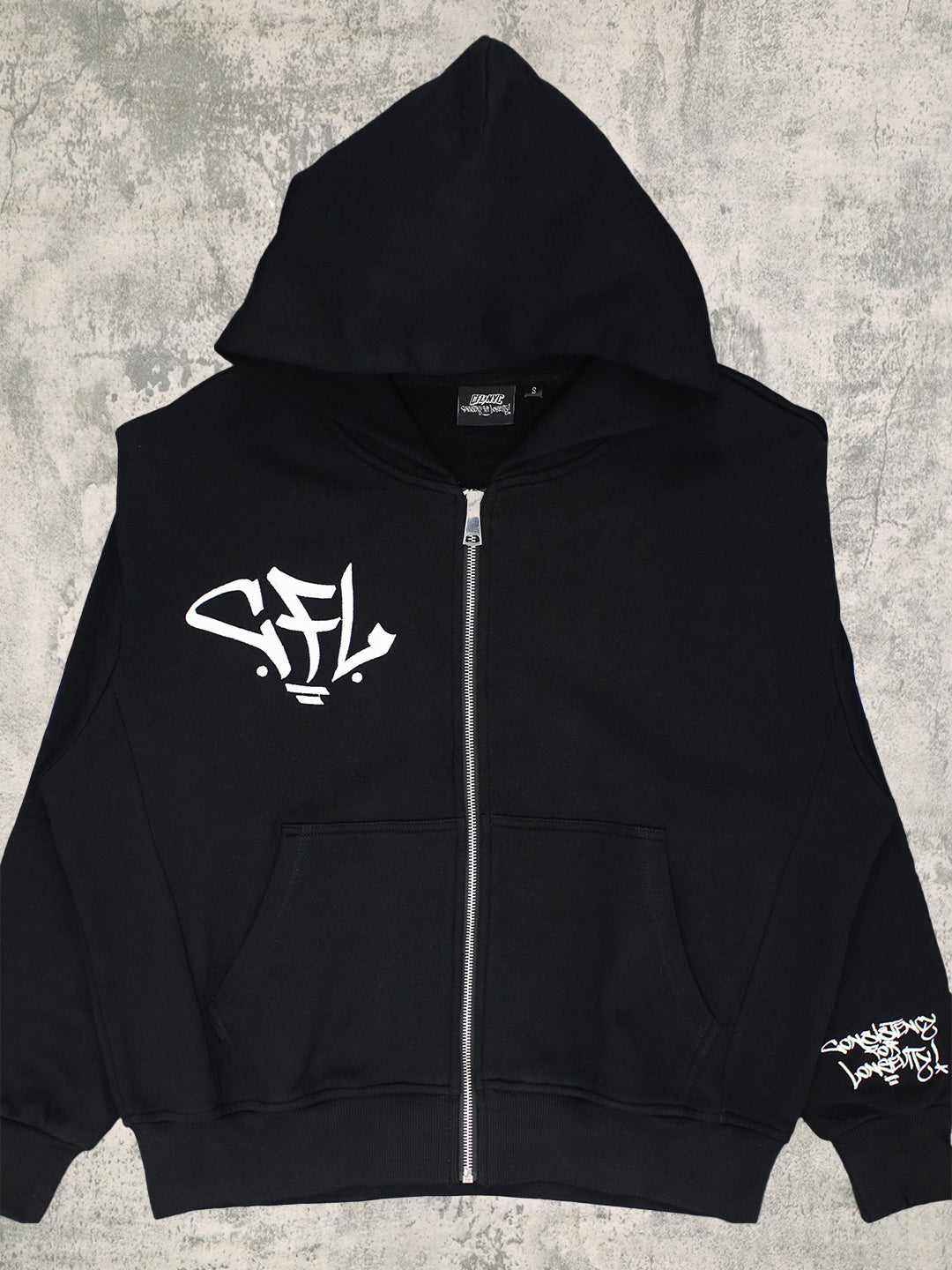 Black Zip Up