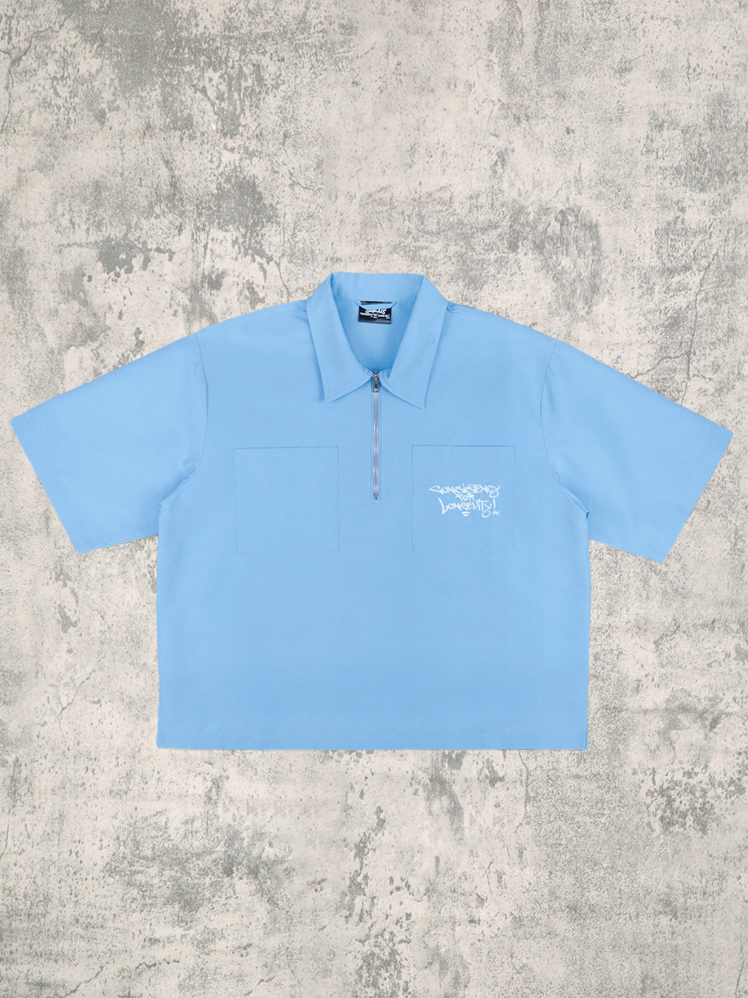Blue Work Shirt