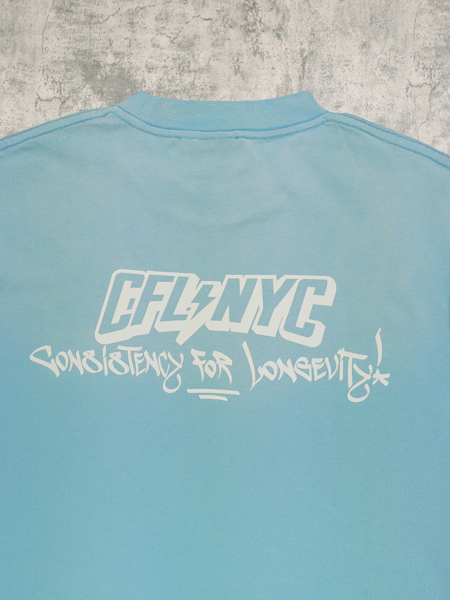 Blue Sundry Acid Wash T