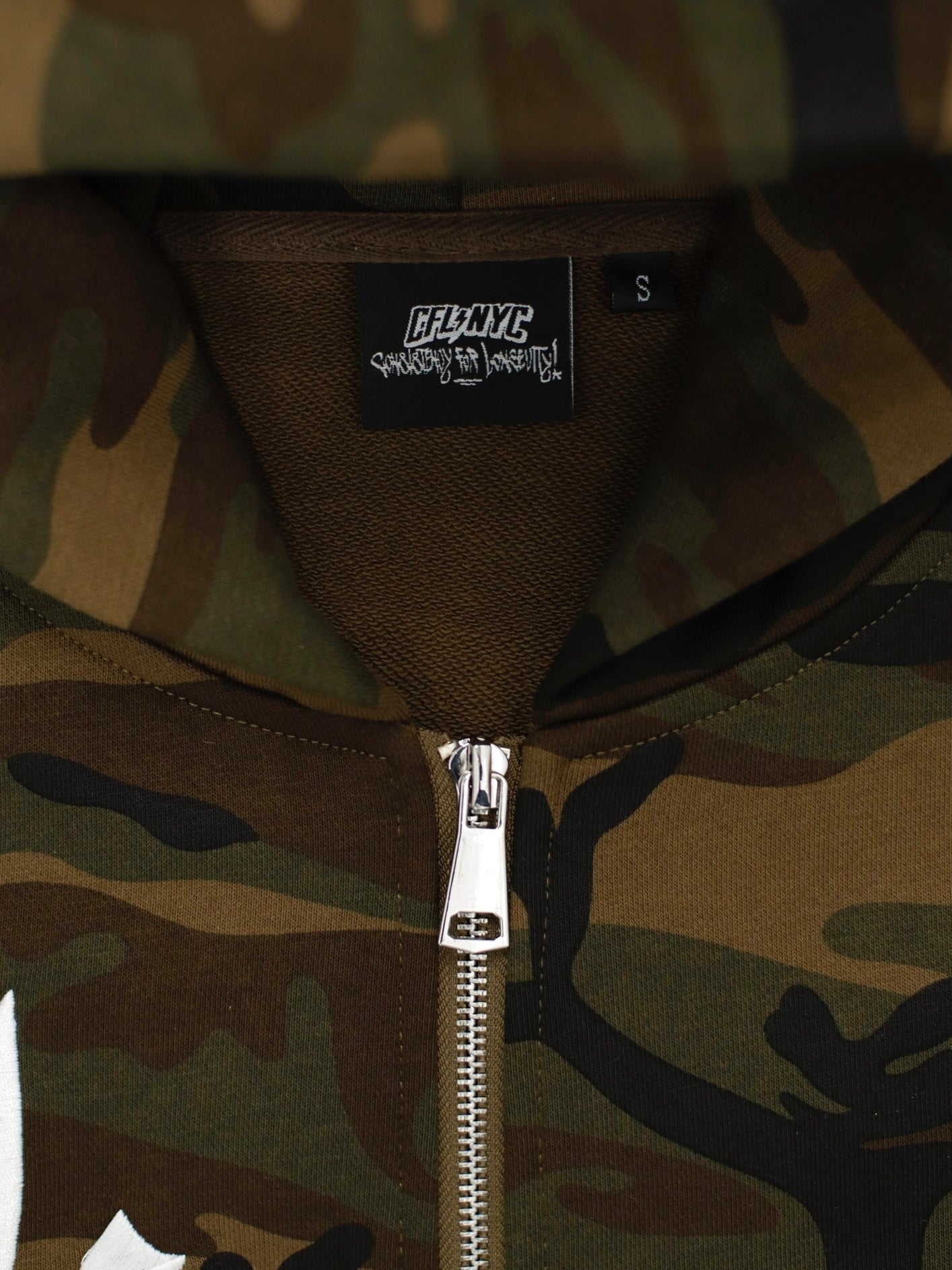 Camouflage Zip Up
