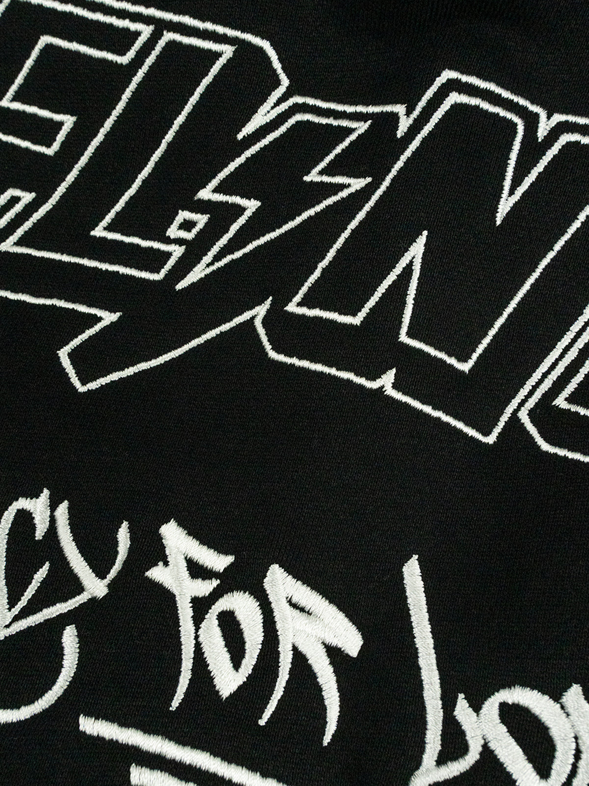 Black Outline Hoodie