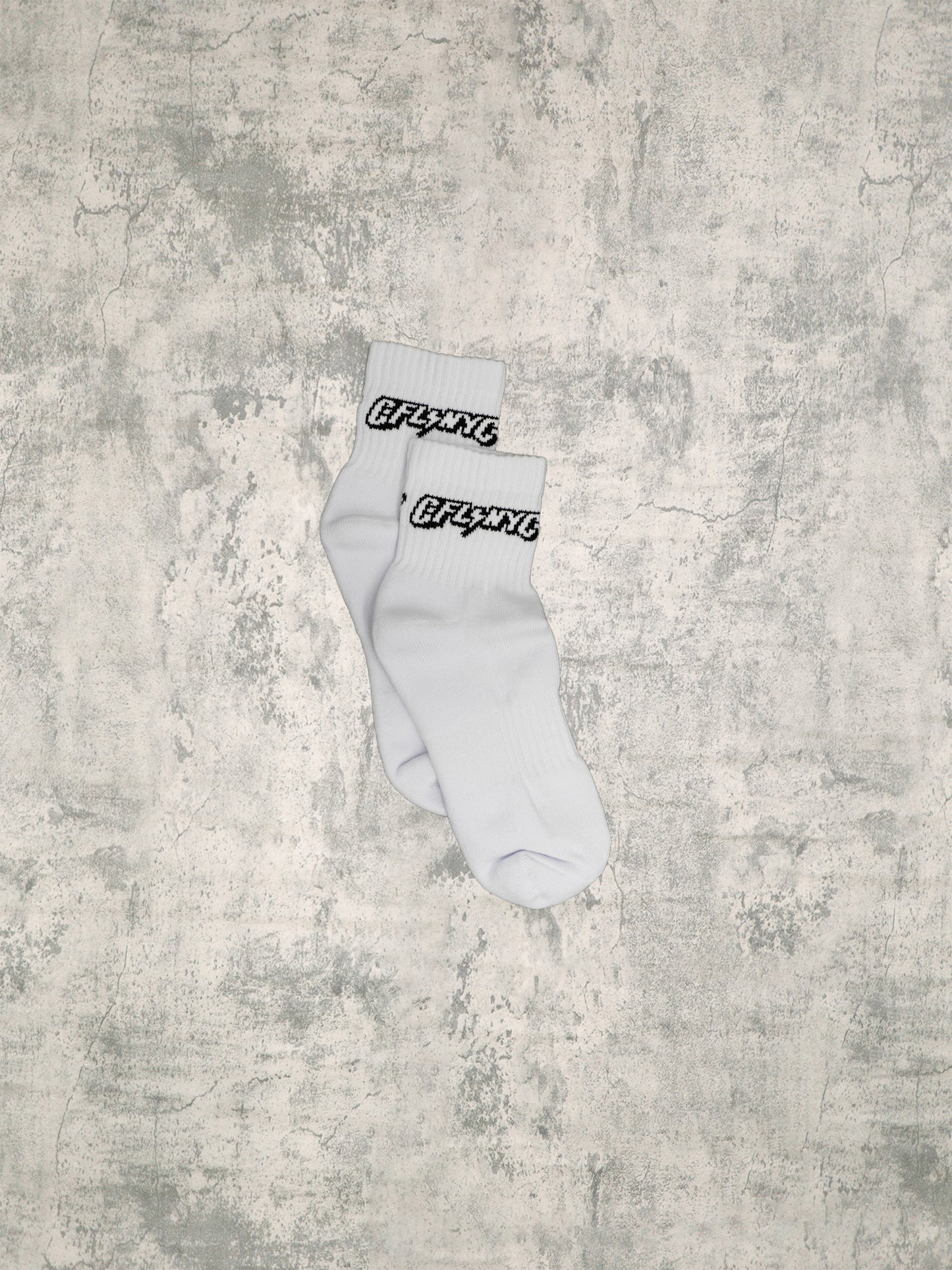 White Quarter Crew Socks